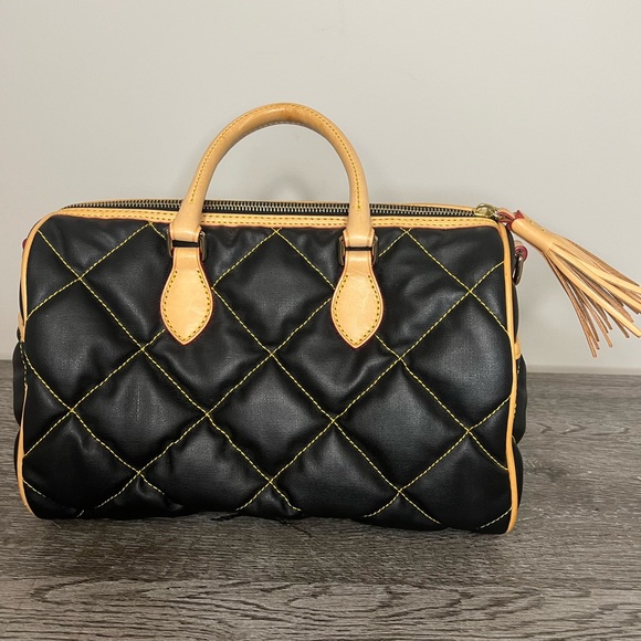 Dooney & Bourke Quilted Satchel Bag - Picture 4 of 7